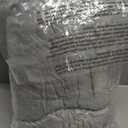 Bedfolks Waterproof Dog Crate Bed With Removable Washable Cover, Plush Faux Fur Pad for Large Dogs, Fluffy Kennel Bed 35"x23", Dark Grey