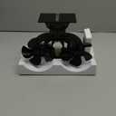 Sckee 10 Blade Wood Stove Fan, Dual Motor Fireplace Fan, Heat Powered Fireplace Fan Log Burner Wood Burning Stove Accessory Non Electric for Indoor Use