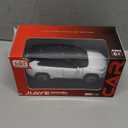 Model Car Compatible 1/32 RAV4 Toy Car Alloy Diecast Collectible Model with Light and Sound Toy Vehicle for Boys Kids Toddler Gift White Car