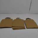 GITMIWS 30 Pack Brown Paper Bags, 5.25x3.25x8.25Inch Craft Paper Gift Bags with Handles, Small Business, Gifts, Take Out Sacks
