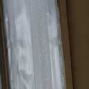 Curtain Track, Ceiling Curtain Track with Roller Hooks, Ceiling Mount Rail Set for Room Divider, 6ft - 9ft (White)