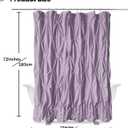 Seasonwood Lavender Shower Curtain Purple Farmhouse Luxury Handmade Decorative Pretty Shower Curtain Lilac Machine Washable, Modern Home Bathroom Décor Bathtub Privacy Screen,Heavy Duty 72x72 inch