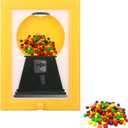 Handy Candy Frame, Candy Dispenser Picture Frame Wall Mount Creative Innovative Gumball Machine for Desk Countertop or Kids Adults Office Room Sweet Display
