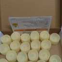 Homemory 24-Pack Flameless LED Tea Lights Candles Battery Operated, 200+Hour Fake Electric Candles TeaLights for Votive, Aniversary, Wedding Centerpiece Table Decor, Funeral, Halloween, Christmas (Warm White Glow  Ivory Body)