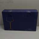 Physkoa Colored Burgendy Wine Glasses Set 6-18oz HandBlown Colorful Wine Glass With Long Stem,Multi Color Mothers Day Wine Glasses Gift for Women Mom