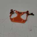 Best Pet Supplies Voyager Mesh Dog Breathable Harness Reflective Stitching, All Weather Adjustable for Walking Training, or Running - Heavy Duty & Durable, Harness (Orange), XS (XS (Chest: 13 - 16"))