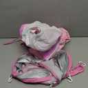 AMENON Unicorn Inflatable Baby Pool Float for Toddlers 6-36 Months with UPF50+ 4 Stage Adjustable Sun Canopy, Non-Flip Safety Seat, Dual Air Chambers, Infant Swim Training Float for Pool