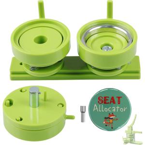 Button Maker Mold 2.25 inch/58mm, Interchangeable Die Mold Button Maker Mould Suitable for Slide Rail Button Maker Machine Pin Maker Machine Button Press