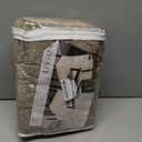 MOSAYT 100% Waterproof Dining Room Chair Covers Set of 6, Super Fit Stretch Jacquard Parson Chairs Slipcovers Removable Washable Chair Seat Protectors for Home, Kitchen, Banquet (Taupe - XL)