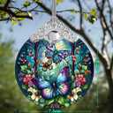 Butterfly Christmas Ornament for Tree, Holiday Decor, Gifts for Butterfly Lovers