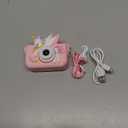 Upgrade Kids Camera for Boys Girls, Toddler Digital Selfie Camera with Cute Protective Cover and 32G SD Card, Christmas Birthday Gifts Toys for 3 4 5 6 7 8 9 10 11 12 Years Old Little Girls and Boys (Colorful Pink)