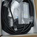 40Ft Cord EV Charger, 16Amp 110V/240V Portable Level 1 Level 2 Electric Vehicle Charging Station with NEMA 6-20 Plug & NEMA 5-15 Adapter for J1772 Electric Cars