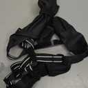 Waterproof Dog Boots for Small/Medium Dogs - Dog Paw Protectors Dog Suspender Boots Anti-Slip Pet Shoes for Outdoor Walking, Reflective Stay-On, Dirt-Proof Comfortable Booties (Black, Small)