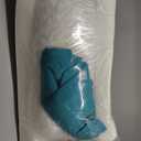 idee-home Outdoor Cushions for Patio Furniture, Outdoor Seat Cushion, Waterproof Hampton Bay Deep Seat Replacement Couch Chair Cushions for Garden Lawn Backyard Deck, 28.5 x 28.5 Peacock Blue