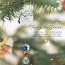 Memorial Suncatcher Ornament - A Limb has Fallen - Sympathy Gift for Loss of Loved One - Bereavement Keepsake - Hanging Crystal Decor - Loss of Mom Dad Friend - Mother's Day