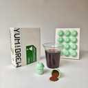 Yum!Brew Instant Jasmine Americano Coffee  Freeze-Dried Yunnan Arabica | 12 Servings | Floral & Smooth | Hot or Cold Brew | No Sugar | Low Calorie | Mini Travel Pods (EXP 11/17/24)