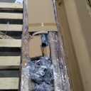 Sunjoy Outdoor Pergola 8.5 x 13 ft. Steel Arched Pergola with Tan Weather-Resistant Fabric Canopy for Patio, Backyard, Garden Activities