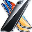 TORRAS Guardian Diamond Clear for iPhone 16e Case 2025, [Non-Yellowing] Military-Grade Test Protection Durable 16e Case Slim Thin Anti-Scratch DIY-Buttons Hard PC Back Case for iPhone 16e 6.1", Clear