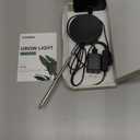 Grow Lights for Indoor Plants Full Spectrum, 48 LEDs Plant Light for Indoor Plants with 2 Mounting Options, 3 Optional Spectrums, 3/9/12Hrs, 10 Brightness, 7"-26" Height Adjustable (Black)