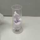 30oz/850ml Clear Glass Bedside Water Carafe with Tumbler Set, Nightstand Water Carafe with Lid for Bedroom, Bathroom Mouthwash Dispenser, Office Use Drinking Glass