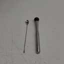 LEGERM Muddler for Cocktails Stainless Steel, Muddlers Pestle with Stirring Spoon, Bartender Cocktail Shaker Bar Tool Set - Bar Spoon and Muddler