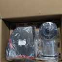 Electric Cheese Grater, Upgraded Salad Maker with 5 Replaceable Stainless Blades, 250W Electric Cheese Shredder, One-Touch Control Vegetable Cutter Kitchen Slicer for Cheeses, Fruits, Nuts (A-Space silver)