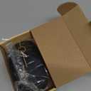 VssoPlor Wireless Mouse, 2.4G Slim Portable Computer Laptop Mouse with Nano Receiver Quiet Silent Optical Mice for Notebook, PC, Laptop, Computer-Black and Gold