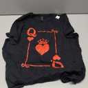 Queen Hearts Card Costume - Playing Cards - King of Hearts T-Shirt L