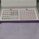 American Mahjong Set Complete, 160 Purple 4-Layer American Mahjong Tiles with Tile Bag, Storage Box & 4 Dice, Mahjong Game Set, Mah Jongg Set American, Travel Mahjong Tile Set for Western Mahjong