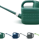 2 Gallon Watering Can, Garden Watering Can Outdoor, Plant Water Can with Removable Long Spout and Stainless Steel Sprinkler Head, Large Plastic Outdoor Watering Cans for Gardening Flower Plants