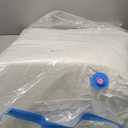 Bedluxe Wedge Pillow, 10 inch Bed Wedge Pillow for Headboard, Pillow Wedge for Acid Reflux Relief, Sleeping, Back Pain Relief, Snoring, Triangle Pillow Wedge - Cooling Memory Foam Top, White/Grey