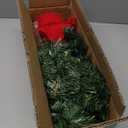 Joiedomi 24"/2FT Mini Christmas Tree Tabletop Set with Clear LED Lights, Artificial Mini Christmas Tree with Star Treetop and Hanging Ornaments, Best DIY Xmas Decorations