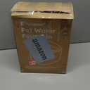 Dog Water Fountain for Large Dogs, 2.1Gal/8L Dog Water Bowl Dispenser, No Spill Automatic Pet Water Fountain for Dogs Cats Multiple Pets with Ultra Quiet Pump, 3 Filter Replacement, Black