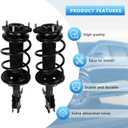 2 PCS Front Strut Shock Assembly w Coil Spring Compatible with Toyota Corolla 2009-2013, Matrix 2011-2013, Replacement OE: 472597 472598
