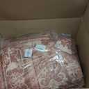 GENIMO Outdoor & Indoor Area Rug 6'x9', Waterproof, Non-Shedding, Easy Cleaning, Boho Mat for Patio, Living Room, Balcony, Dining Room, RV, Deck, Bedroom, Camping, Outside Carpet,Brown Red