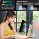 Peslv Magnetic Laptop Privacy Screen 13.4 & 13.3 inch for 16:10 Computer Monitor, 13" Removable Anti Glare Protector Blue Light Filter Shield Compatible with Lenovo Hp Dell Acer Asus Thinkpad Envy Xps