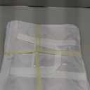 4 Packs Large Toy Storage Bins 12" Clear Zippered Storage Bags with Handles, Transparent PVC Storage Bags, Foldable Cube Storage Organizer for Building Blocks, Toys, Clothes,Towel, Kids Playroom (White)