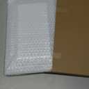 FOCUSLINE 8 PCS Plastic Serving Trays, White and Gold Rim Plastic Serving Platters, Disposable Tray for Food, Perfect for Wedding Parties