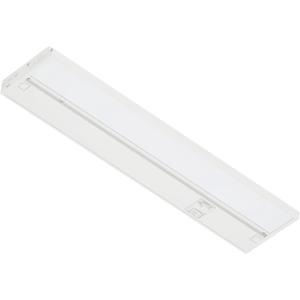 LAGOM 12" Direct Wire Dimmable LED Under Cabinet Lights, Selectable 2700K/4000K/5000K, Selectable Brightness, White Finish, UC0112WH27
