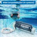 Aqualix Salt Cell Replacement for Hayward T-Cell-5 / W3T-Cell-5, 20,000 Gallon In-Ground Pool Salt Chlorination Cell, Compatible with AquaRite, SwimPure Plus, AquaRite Pro, ProLogic, OmniLogic