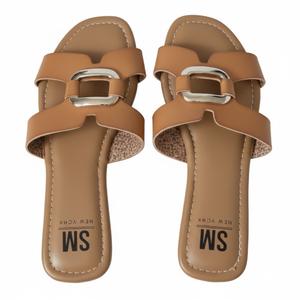 SM New York Ariana Cognac Size 7