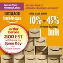 NextDayLabels - W-2 3-Up Employee Tax Forms, Instructions on Back" for 2025, for Laser/Inkjet Printer. Compatible with QuickBooks and Accounting Software ETC. (Pack of 500 Sheets)