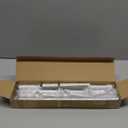 Curtain Rods Modern Minimalist Style,3/4 Inch Diameter Adjustable Curtain Rods for Windows, 16-120", White