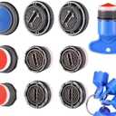 12 Pieces Moen Aerator Faucet Replacement for Sink and 5 Pieces Faucet Aerator Key Wrenches Removal Tool for Bathroom or Kitchen Sink