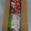 2.3Ft Lime Green Christmas Tree, Bendable Christmas Tree with Dual-Mode Light String and Ornaments, Whimsical Xmas Decor for Holiday Party