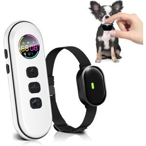 Shock Collar for Small Dogs, Ultra-Light & Slim Dog Training Collar with Remote, Tailored for Small Dogs 5-30lbs & Medium Dogs, 198-Level Precise Control, Waterproof, Rechargeable (Not Auto Collar)