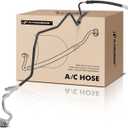 A-Premium A/C Liquid Line Hose Assembly Compatible with Volkswagen Jetta 2000-2005, Golf 2000-2006, 1.8L 1.9L 2.0L 2.8L, Condenser to Evap