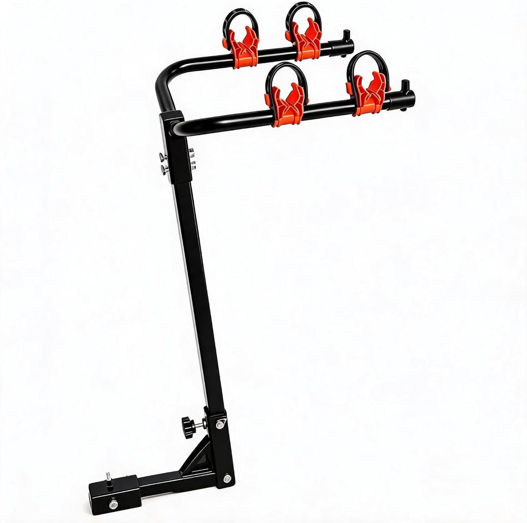 2 Bike Hitch Bike Rack, 154LB Capacity, Fits 2 in Receivers