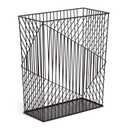 U Brands Vena Trash Can - Black