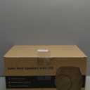 Outdoor Solar Rock Bluetooth Speakers with Colorful Lights, Deep Bass IPX4 Waterproof Speaker, Solar-Powered, TWS Paring, Perfect for Pool Garden and Outdoor Activities - Marble 2 Pack